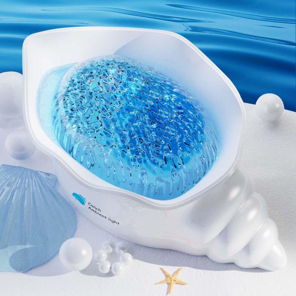 Bedside Lamp Water Ripple Projector White Noise Ocean Projection Lamp New Sea Wave Lamp
