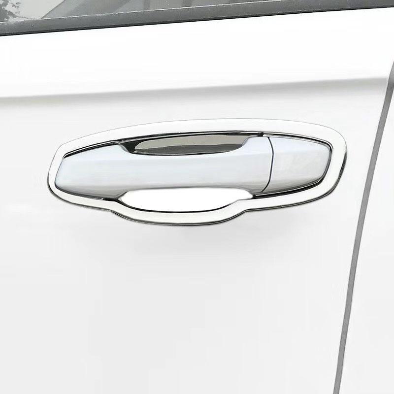Car Door Handle Bowl Trim Cover Protect for Volkswagen VW Touareg 2019 2020 2021 2022 2023 2024 2025
