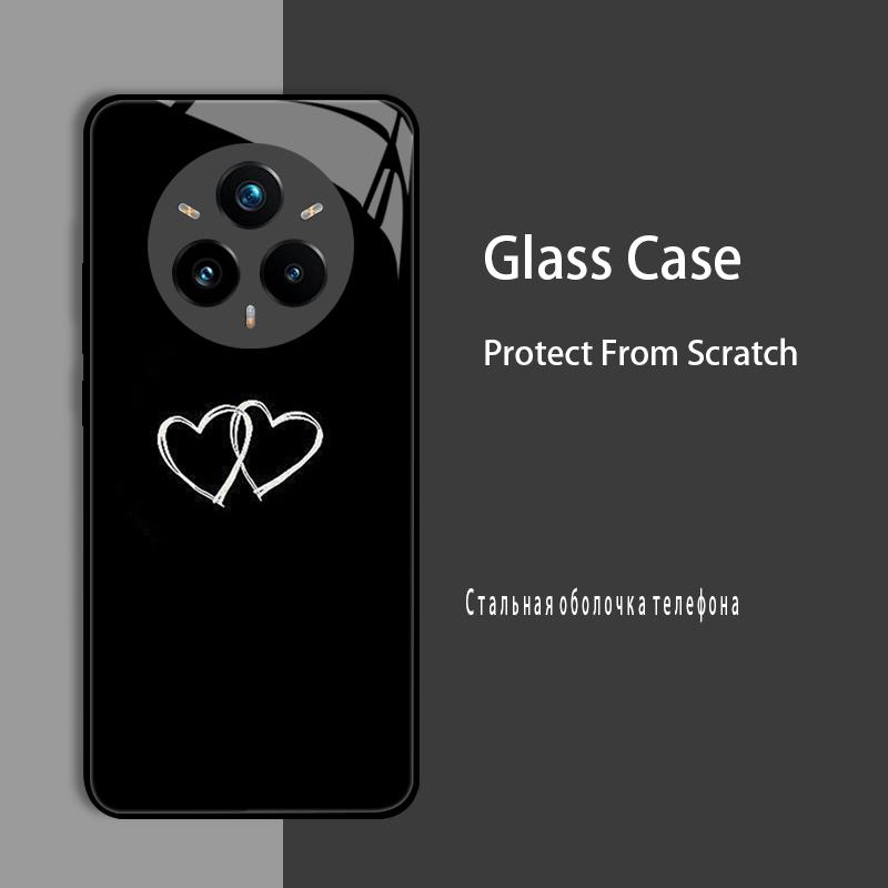 Чехол-бампер из закаленного стекла для Realme 14 Pro Plus, Жесткий чехол-бампер для Realme 14X 13 Plus 12 Pro Plus GT7 Pro, Защитный чехол