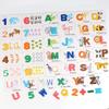 Educational Wooden Alphabet Puzzle Colorful Letters Matching For Kids Learn Toy