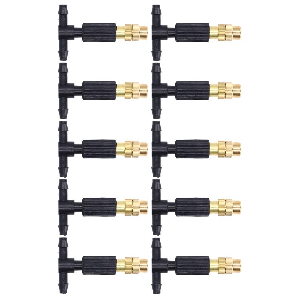 40pcs Easy Installation Misting Nozzle Brass Drip Irrigation Nozzle  Drip Irrigation Setup