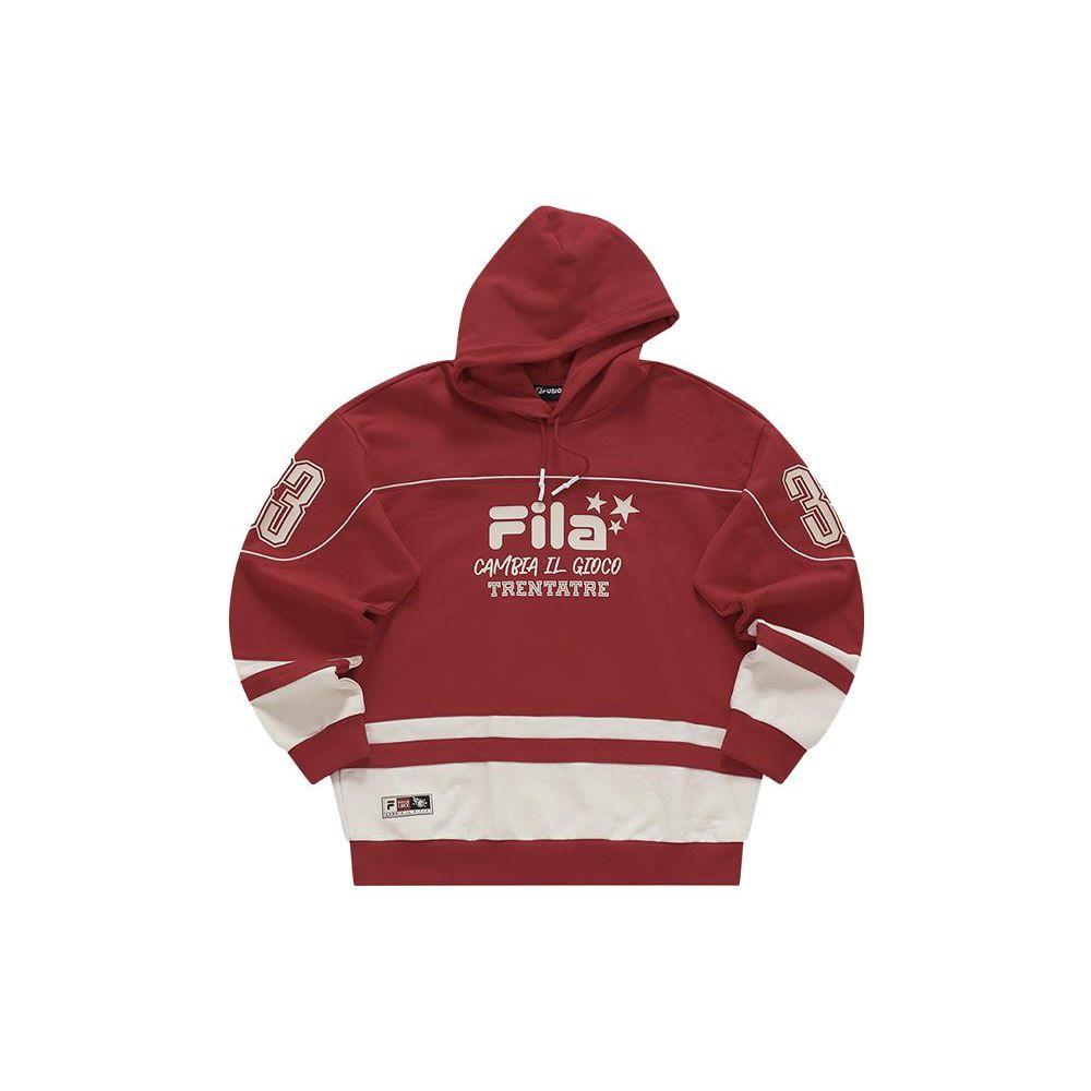 Fila Fusion Свитшот с полосками унисекс China-Red T11U346202F-RD