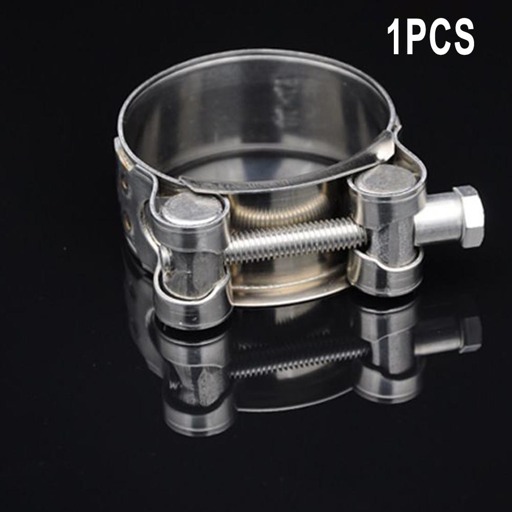 Сверхпрочный хомут из нержавеющей стали для систем двигателя - Регулируемый и устойчивый к коррозии, 1 шт.