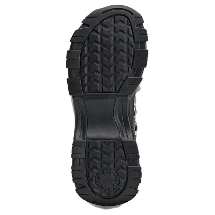 Stella McCartney x adidas Сандалии Hika Outdoor с животным принтом Женские кроссовки Черный Облачно-белый Основной черный IF1797