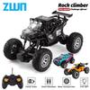 1:16/1:20 2.4G Модель RC Машины Со Светодиодной Подсветкой 2WD Внедорожник Дистанционного Управления Альпинистское Транспортное Средство Уличные Машины Игрушки Подарки для Детей