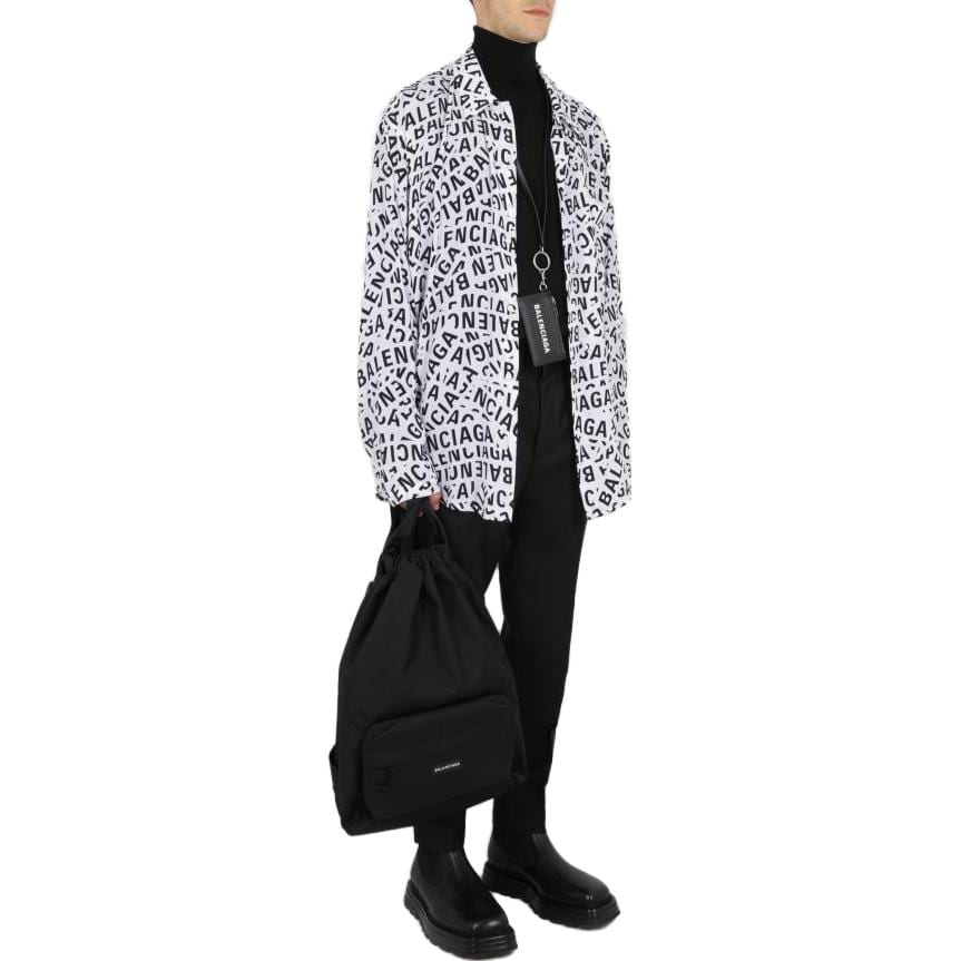 Balenciaga Рубашка мужская FW23 Белая 681812TML219040