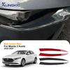 Для Mazda 3 Axela BP 2019 2020 2021 2022 2023 2024 2025 Настоящая мягкая наклейка из углеродного волокна Декоративная накладка «Брови» для фар автомобиля Аксессуары