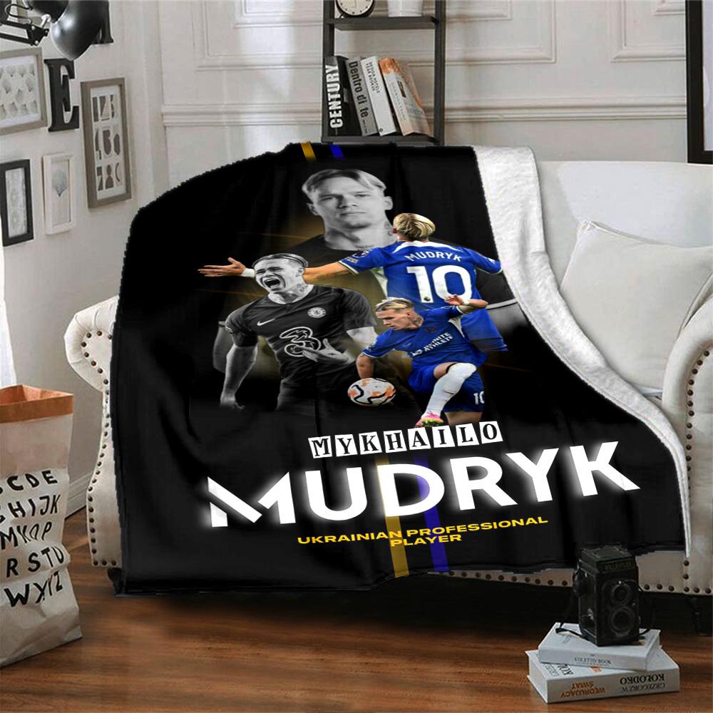 Chelsea Fc Football Player Blanket Soft Cozy Perfect For Sofa Bedding Livingroom Four Seasons Multipurpose Modern Style
