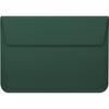 J-Lord Laptop iPad Galaxy Tab Artificial Leather Pouch, Dark Green