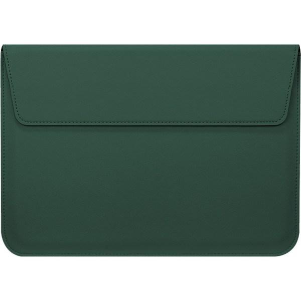 J-Lord Laptop iPad Galaxy Tab Artificial Leather Pouch, Dark Green