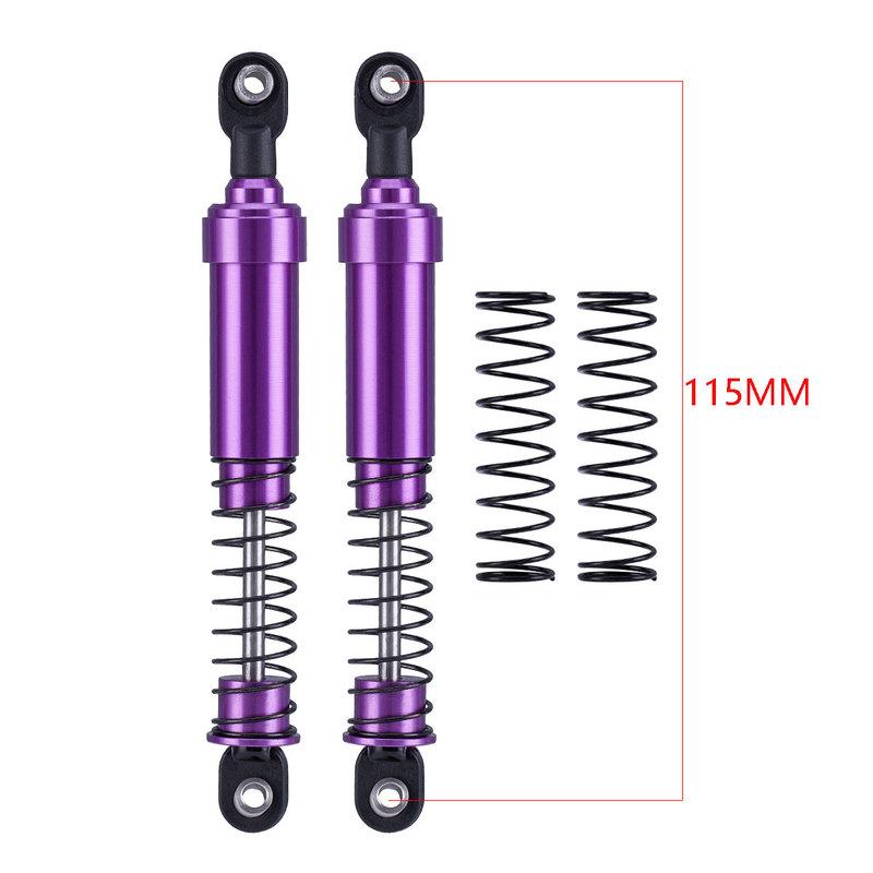 75mm-115mm Big Bore Shocks with Oil Filled for 1/10 RC Crawler LCG Cheater Rigs Capra SCX10 TRX4 Gspeed V4 Element Comp Builds