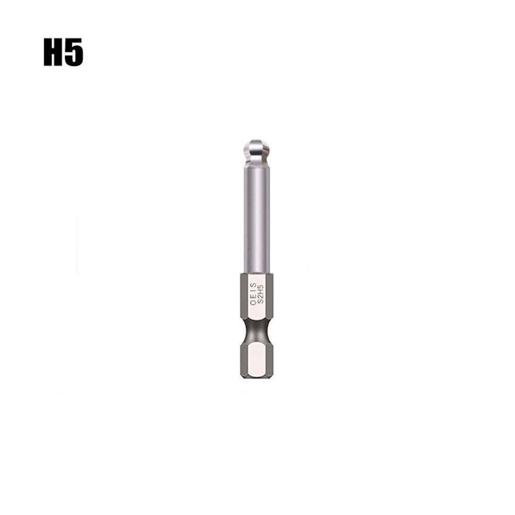 Шаровой наконечник из легированной стали с шестигранной головкой легко всасывает винты