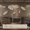 Wall Decor Imitation Stainless Steel Goose Egg Stone Wall Decoratio Creative Water Droplet Wall Decor Pendant Home Hotel Hanging