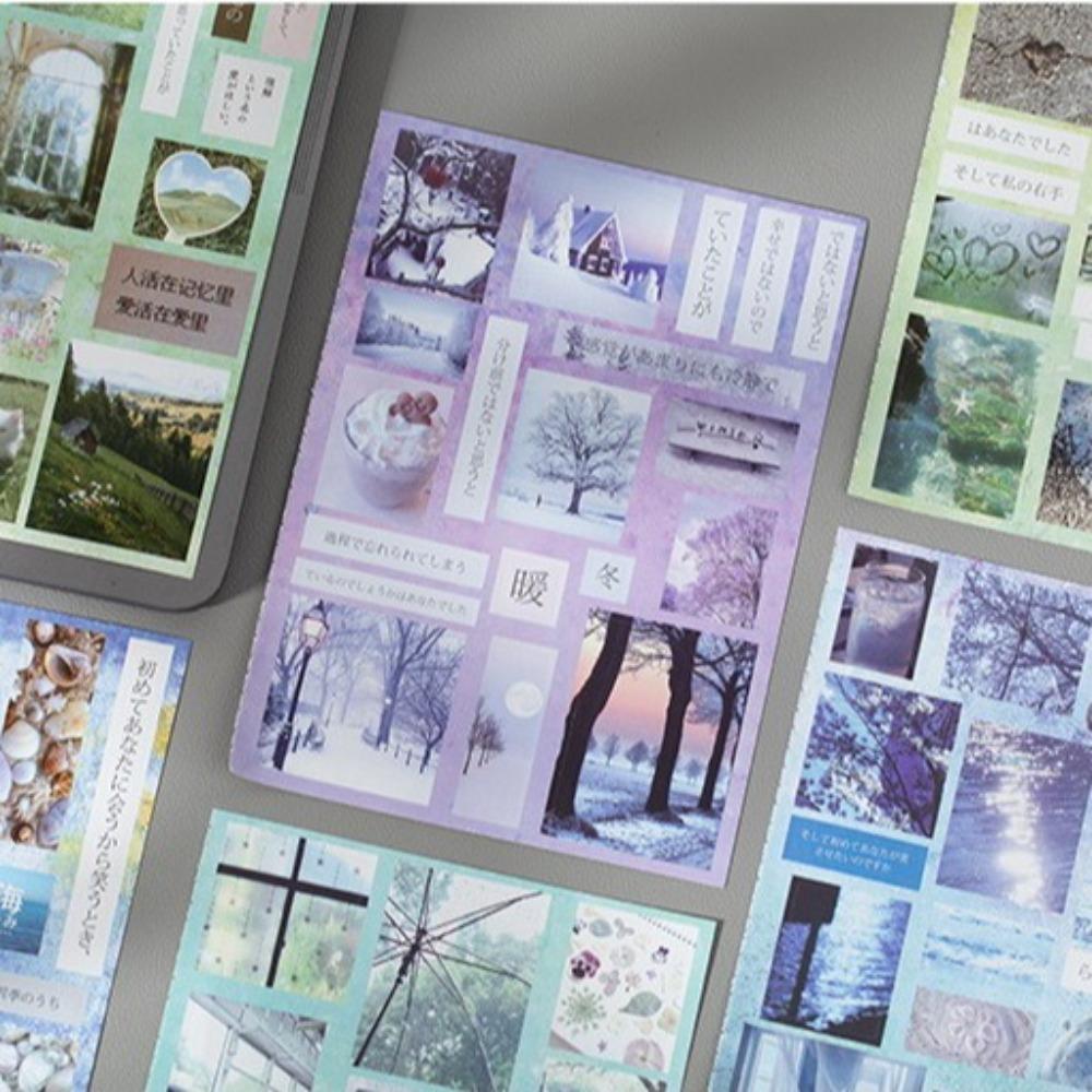 20 шт. ограниченная серия блокнотов материал наклейки MINKYS скрапбукинг украшения бумага детский подарок