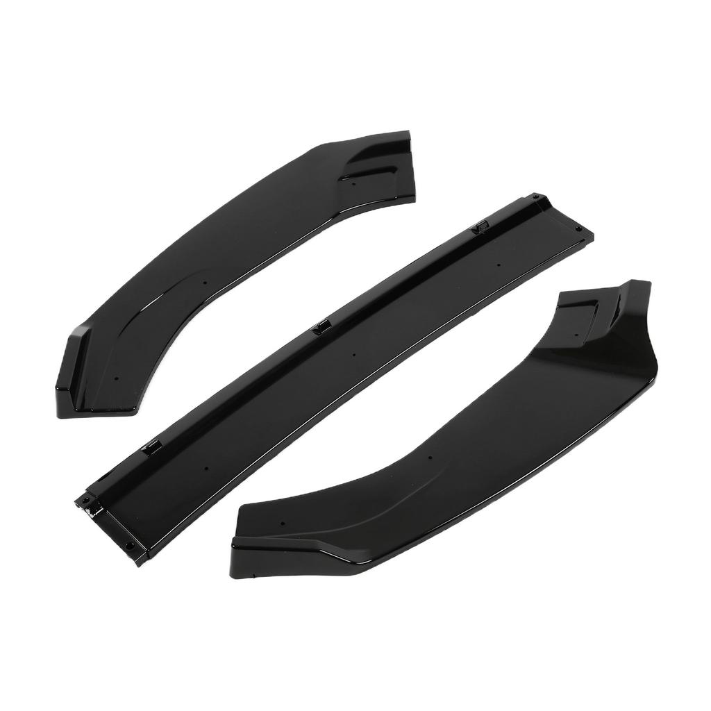 Замена спойлера переднего бампера из 3 секций для MK7 MK7.5 GTD R 2013?2020Глянцевый черный