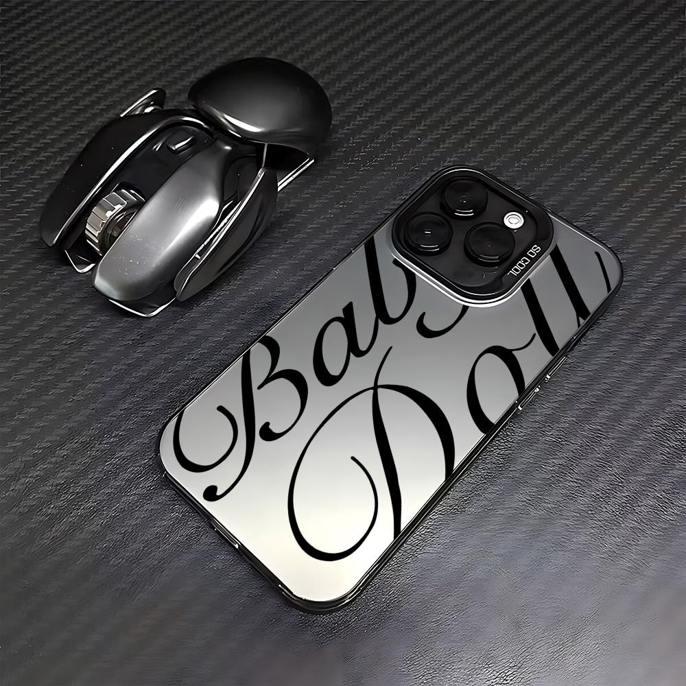 Стильный чехол для телефона Baby Doll для iPhone 17 Air 16 e 15 14 13 12 11 Pro Max Plus Mini SE 2020 2022