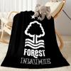 Forest Club Emblem Blanket Durable Comfort Suitable for Couch Seaside Chair for All Occasions Stylish Decor Gifts For Family Or Friends