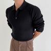 Men's Slim-Fit Autumn Winter Knitwear: High-End American Muscle Fitness Fashion