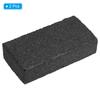 PATIKIL Pickleball Paddle Rectangular Rubber Pickleball Racket Dust Remover Bar Black 10x5x2.5cm Eraser, 2-Piece Cleaner,