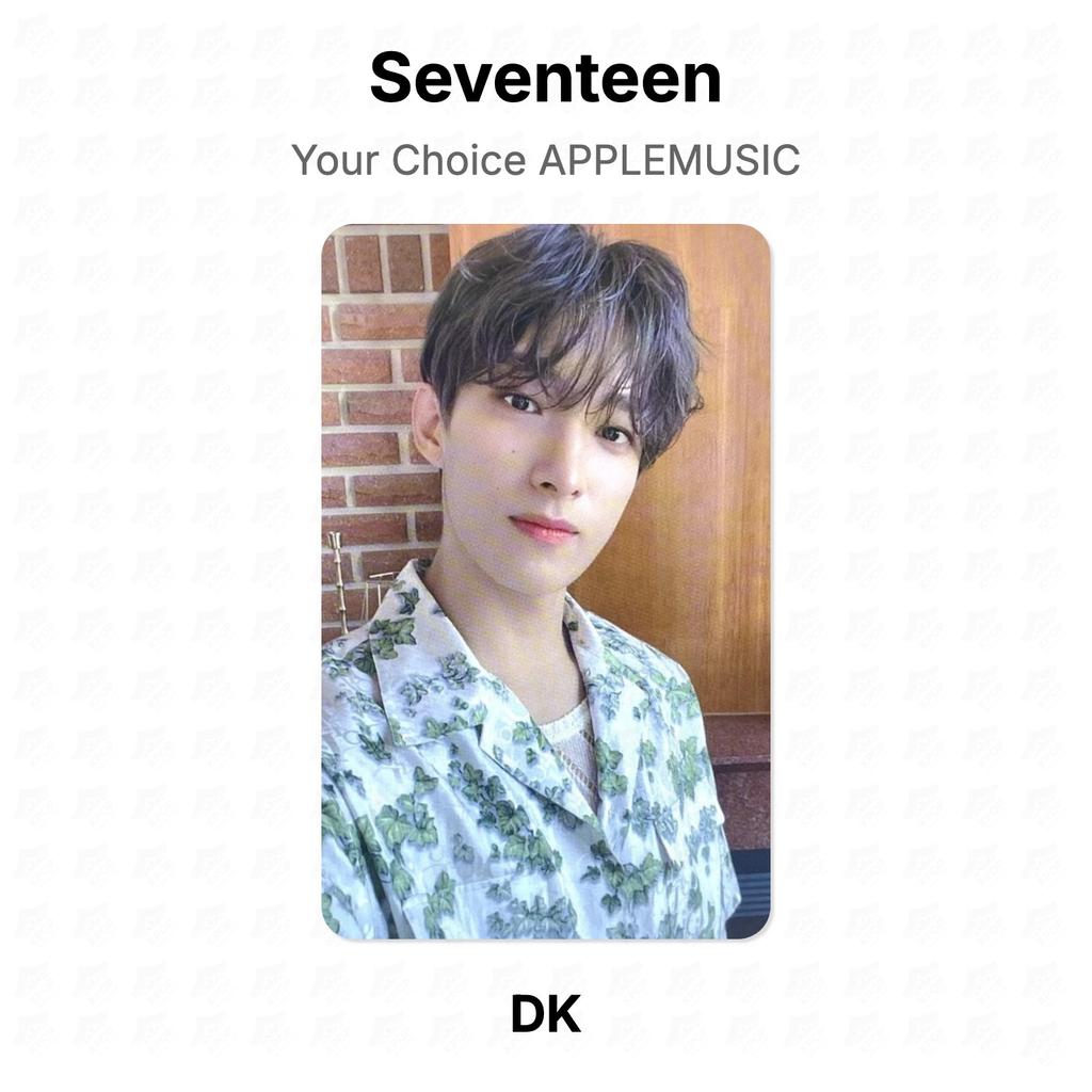 Seventeen Ваш выбор Официальная фотокарточка APPLEMUSIC