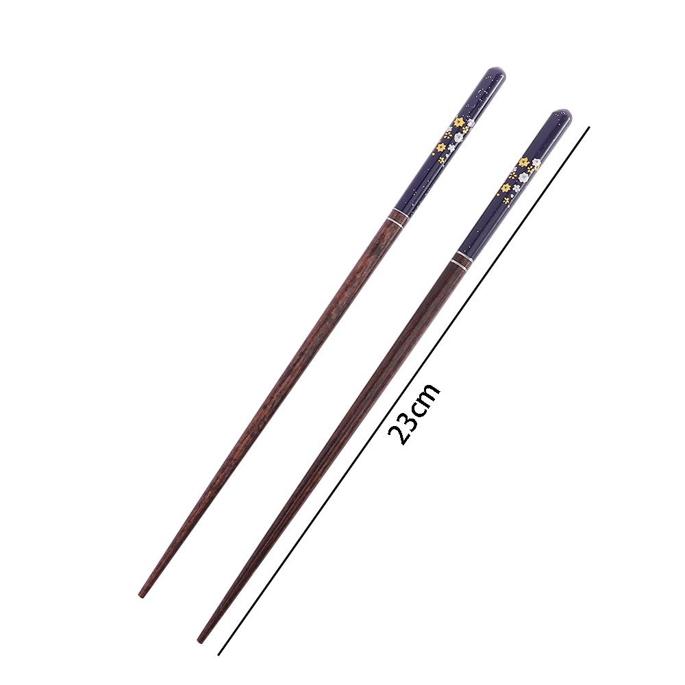 Restaurant Cherry Pattern Home Cooking Dinnerware Sushi Chopsticks Wooden Chopsticks Tableware