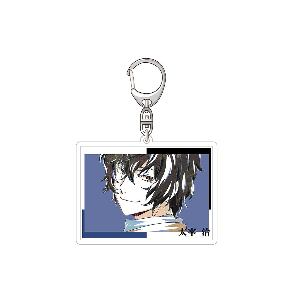 Bungo Stray Dogs Накадзима Ацуси Дазай Осаму Акутагава Рюноскэ Накахара Тюя Официальный HD Акриловый брелок Подвеска для сумки Подарки