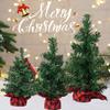 Mingguan Plaid Christmas Tree Ornament - 20cm, 25cm, 30cm for Holiday Decor