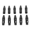10pcs XLR Connector Professional 5 Male 5 Female High Conductivity Replacement XLR Plugs for Sound