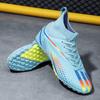 2024 Men's Soccer Shoes Large Size Ultralight Football Boots Boys Sneakers Non-Slip AG/TF Soccer Cleats Ankle Boots Unisex