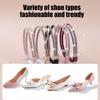 2 Pcs Elastic Shoe Straps High Heels Anti-loose Straps Detachable Rhinestone Shoe Belts for Sandals Loose Slip-on Shoes DIY Accessories
