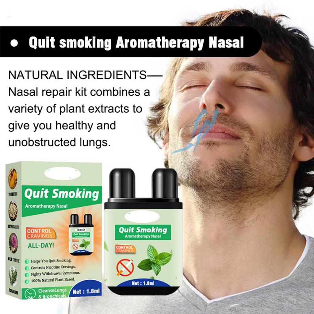 Назальная палочка с двумя отверстиями для предотвращения сонливости во время вождения Масло для назальных ингаляций