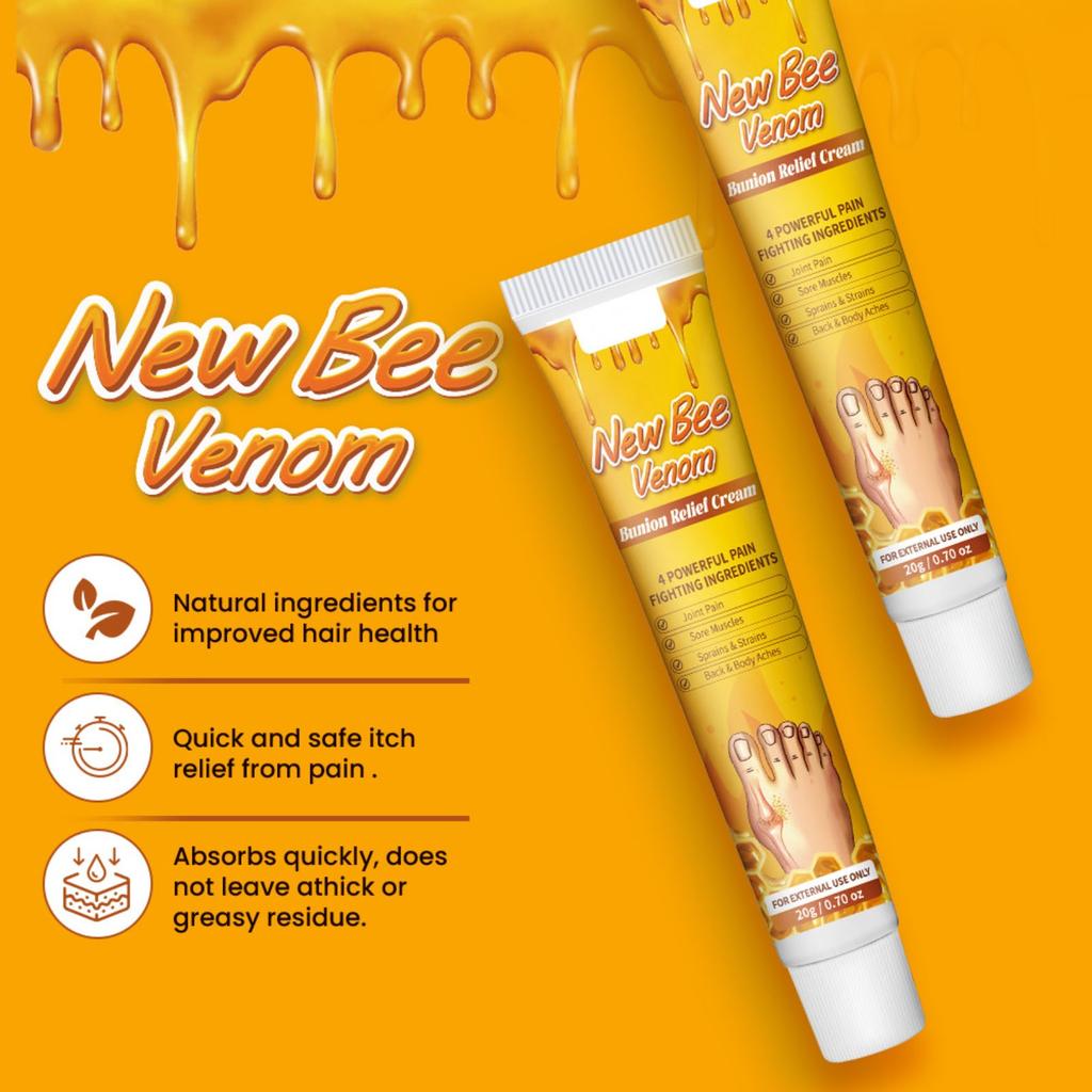 Пластырь Bee Bunion Health Cream Крем для массажа суставов Увлажняющий крем для суставов