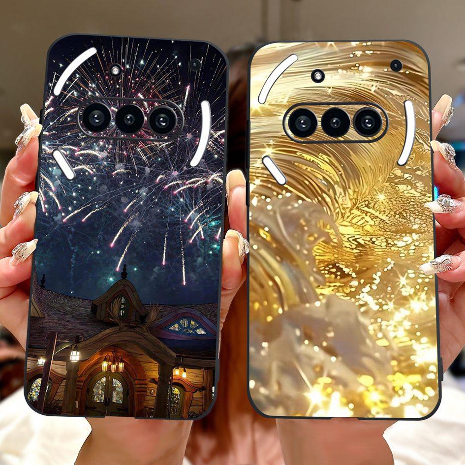 Чехол для Nothing Phone 3A 2025 A059 Модный Цветочный Кошки Мультяшный Силиконовый Мягкий Ударопрочный Чехол для Nothing Phone3A 3A Pro Бампер