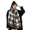 Windproof Knitted Scarf Coldproof Neckerchief New Shawl  Skiing
