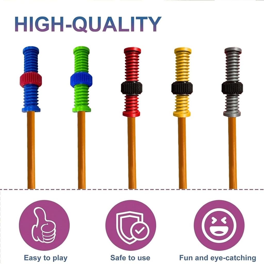 Карандаш с резьбой для СДВГ, Карандаш с резьбой и гайкой