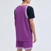 Anta Logo Round Neck Vest Striped Shorts Basketball Suit Set Men Sportswear 152321223-7