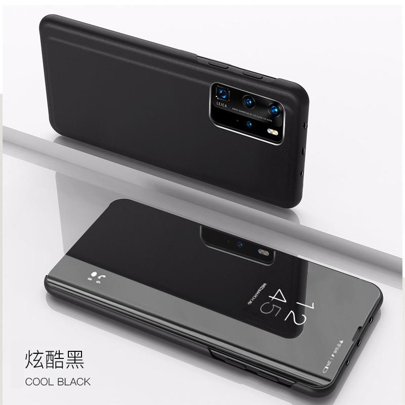 Прозрачный кожаный чехол для телефона Xiaomi Mi 10T Pro, роскошный откидной чехол-подставка с зеркалом для Xiaomi 11 Mi Note 10 Lite Mi11 Ultra, чехол