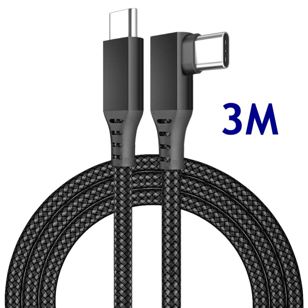 5-метровый кабель для зарядки и передачи данных для Oculus Quest 2 Pico 4 PS5, аксессуары для ПК, USB 3.2 Type C, кабель для зарядки и связи для Meta Quest 3 VR