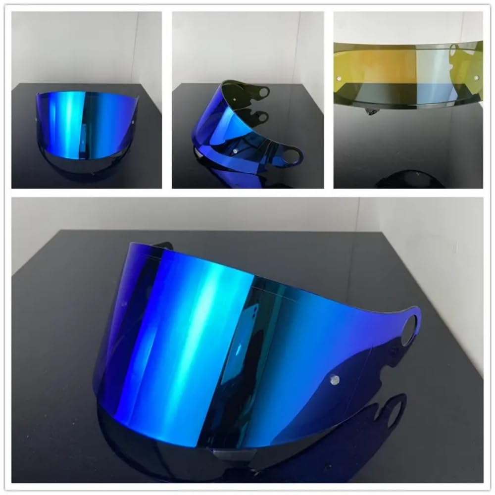 Wayocfei Щиток для мотоциклетного шлема Фотохромный Фотохромный Щиток Визор Шлема УФ-поглощение Мотоциклетный Шлем Запасная Часть Глубокий [Glamster