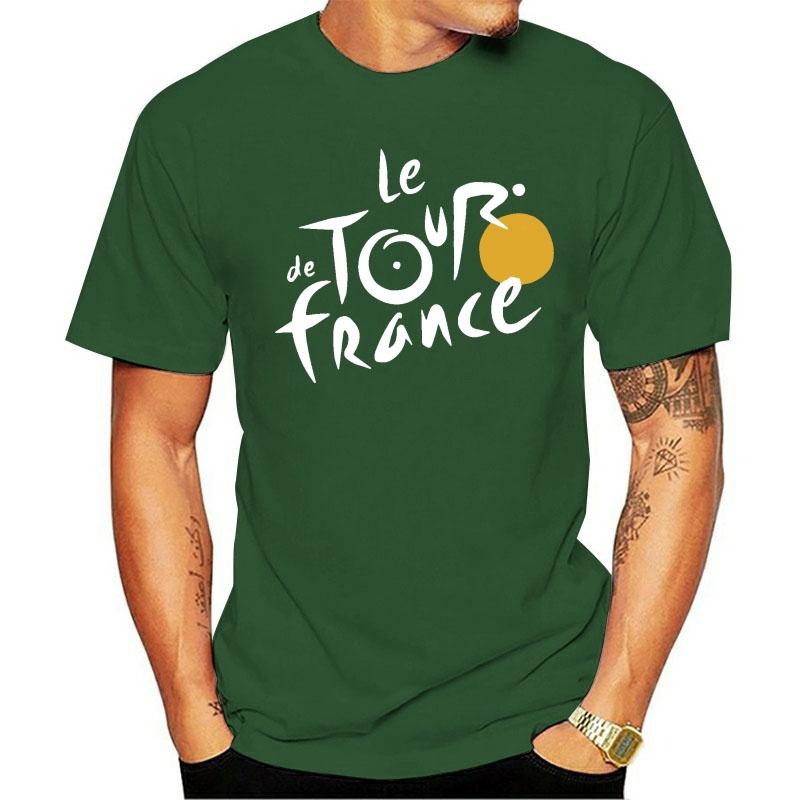Мужская футболка с коротким рукавом Тур де Франс Велоспорт Унисекс Футболка Летняя Уличная Быстросохнущая Дышащая Свободная С круглым вырезом Блейзер