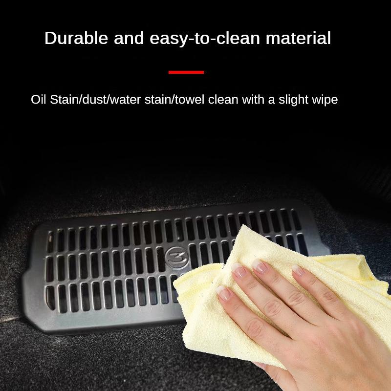 2pcs for Tesla Model 3 Highland 2026 Air Outlet Protect Cover Under Seat Anti-dust Modified Parts Model3 Interior Accessories