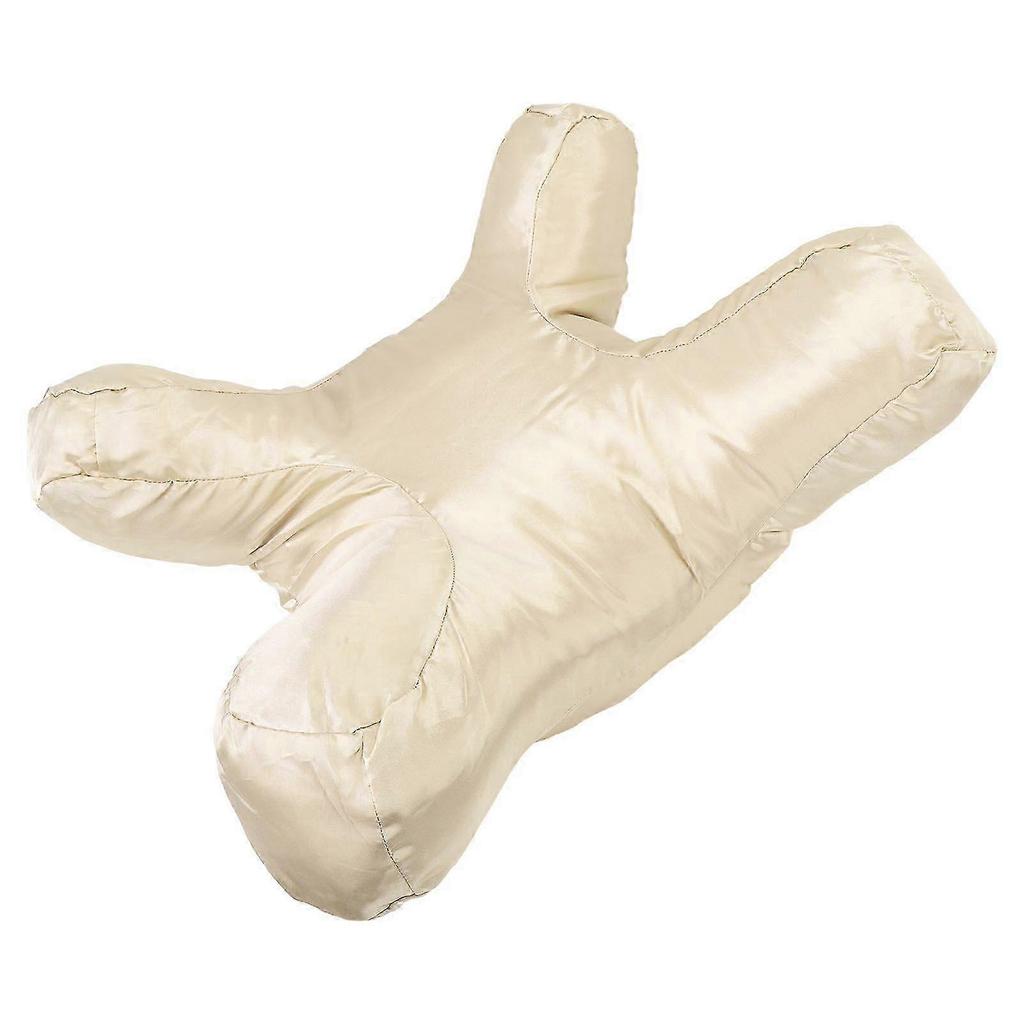 Anti Wrinkle Aging Pillow Cotton Filled Ultra Soft Shock Absorption Detachable Beauty Sleep for Deep Sleeping Gold
