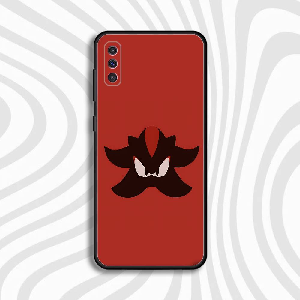 S-ShadowS H-HedgehogS Phone Case For Samsung S10,S21,FE,S21,Note 20,S26,S25,S24,S23,Ultra,S9,S22,Plus Soft Silicone Black Cover