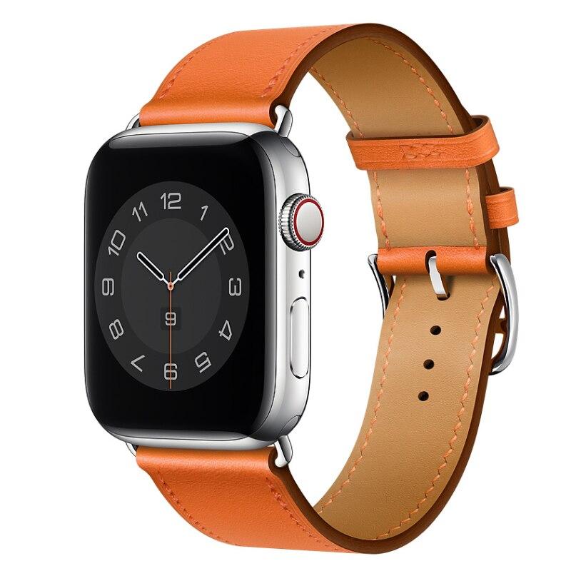 Красочная петля из искусственной кожи для Apple Watch iWatch Ultra series 7 6 se 5 4 8, спортивный браслет 49 мм, 45 мм, 41 мм, 42, 38, ремешок для iwatch, 40 мм, 44 мм