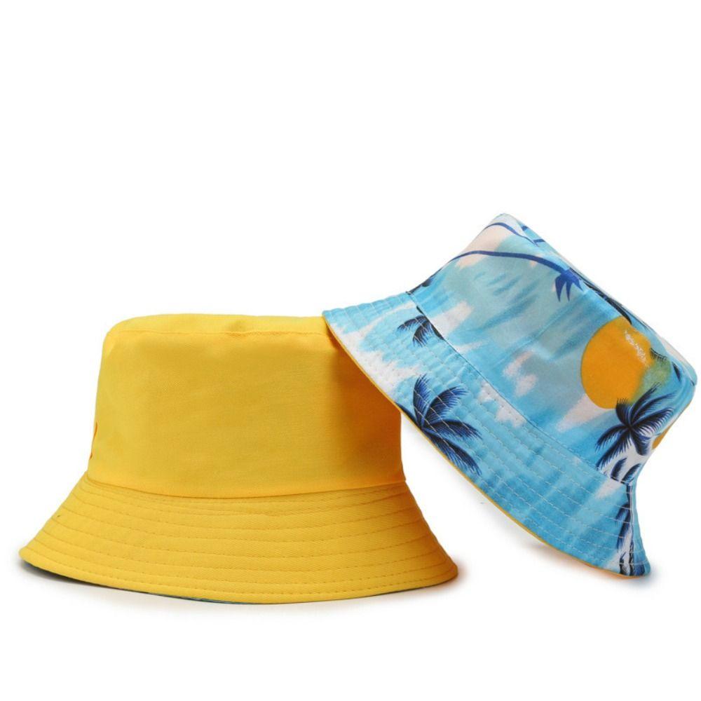 Foldable Bucket Hat Anti-UV Sun Hat Fashion Panama Hat Outdoor Sports