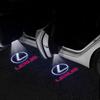 SKIA7 Interior Stickers Car Door HD Logo Courtesy Lamp Laser Projector Welcome Light For Lexus NX IS 250 RX GS UX RX300 RX350 CT200H G