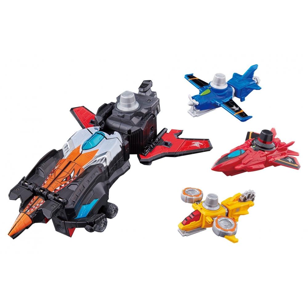 Kaitou Sentai Lupinranger VS Keisatsu Sentai Patranger VS Vehicle Series Kaitou Combination DX Lupine Kaiser Set