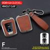 Zinc Alloy Leather Car Smart Remote Key Case Cover for BMW I3 I8 Series Protective Shell Fob CAR Interior Key Bag Accessories