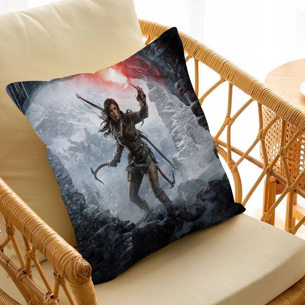1 шт. Подушка для игры Tomb Raider Аниме-подушка Подушка для изголовья дивана-кровати Наволочка Чехол для подушки Модный