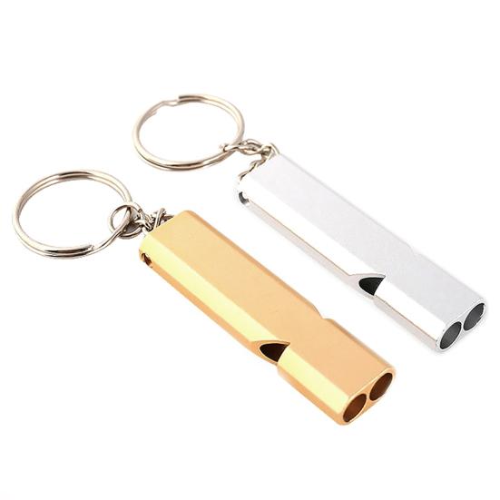 Outdoor Emergency Loud Sound Stainless Steel Survival Sports Training Whistle